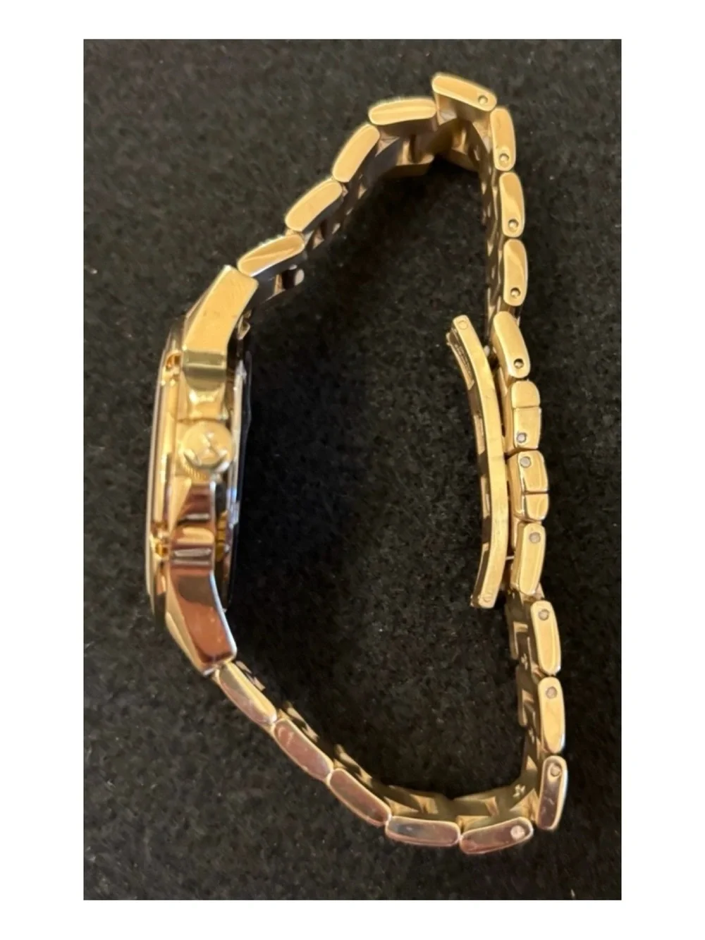 NWOT** Anthropologie TRIWA Skala Unisex Watch In. Champagne Gold **Needs Battery